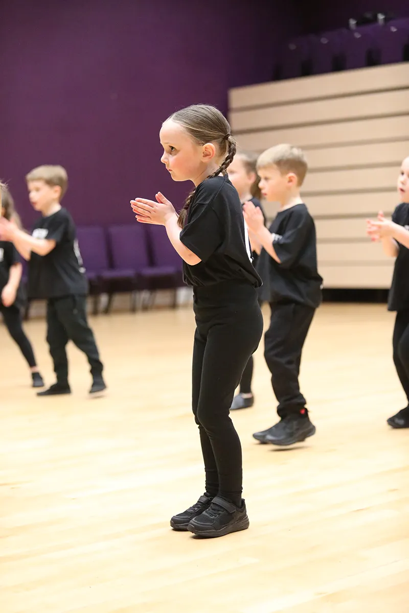 Image of kids dancing